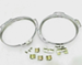 Scheinwerfer Kopf Lampe Chrom Einfassung Ring Felge Set F�r Suzuki Samurai SJ410 - Bild 1 von 5