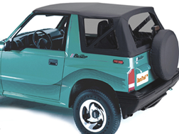 Ersatz Softtop      schwarz denim Economy      mit get�nten Scheiben