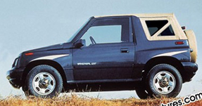 Fast Top Deluxe Vitara wei� mit abnehmbaren, durchsichtigen Seitenfenstern